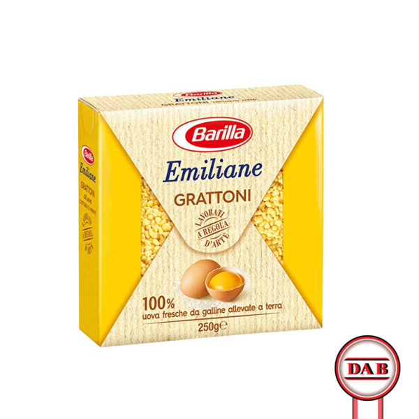 Barilla-Emiliane-all'uovo__GRATTONI-n116__gr250__DAB-srl__PRODOTTO__